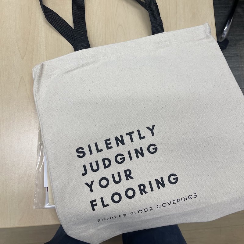 Pioneer Floor Coverings Shopping Bag